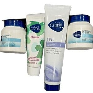 Avon Care Soothing Cream/3 in 1 Cleansing Lotion/Vita Moist Hand cream